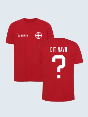 Denmark National Team, T-shirt, Design Your Own