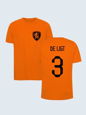 Netherlands National Team, T-shirt, De Ligt 3