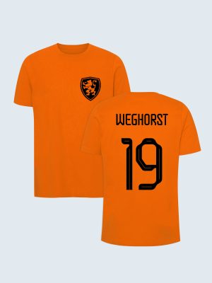 Netherlands National Team, T-shirt, Weghorst 19