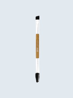 ZAO, Bamboo Eyebrow Duo Brush, Makeup brush, 712